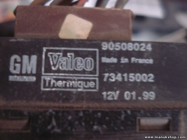 Resistencia calefaccion  Opel Vectra B 12V 90508024 VALEO 73415002