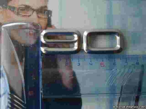 Emblema trasero Audi 90 7 cm