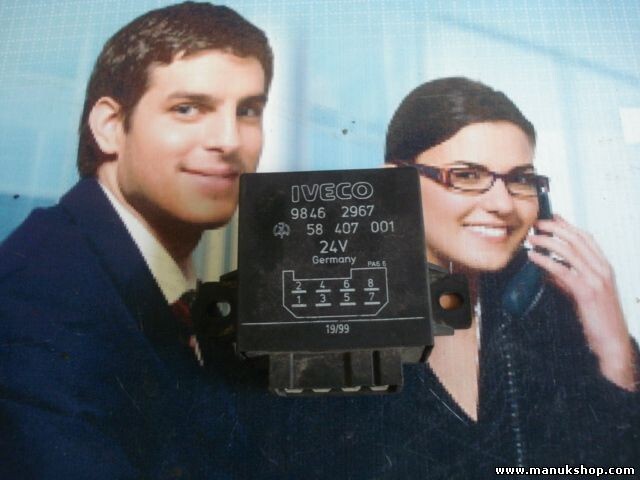 Centralita Iveco 24V 98462967 9846 2967 58407001 58 407 001