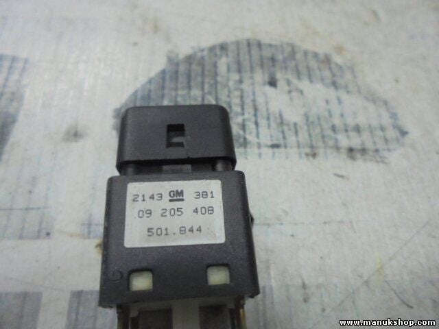 Niebla interruptor Opel Agila 09205408 09 205 408 GM 501.844