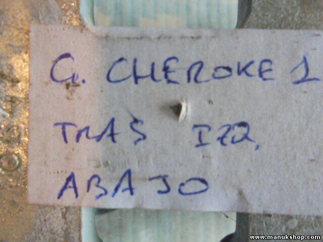 Bisagra de la puerta trasera  izquierda abajo Jeep Grand Cherokee I ZJ 2.5 TD