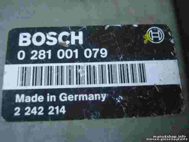 Centralina motore BMW E32 2242214 2 242 214 2243625 5t6 BOSCH 0281001079