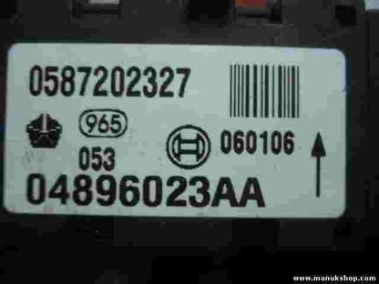Airbag Centralita Chrysler Dodge 0587202327 04896023AA BOSCH 060106