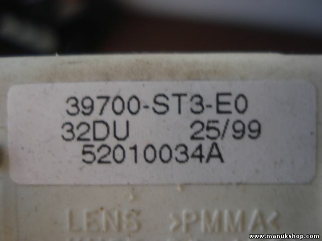 Pantalla del salpicadero Rover 400 200 Honda Civic 39700ST3E0 39700-ST3-E0 