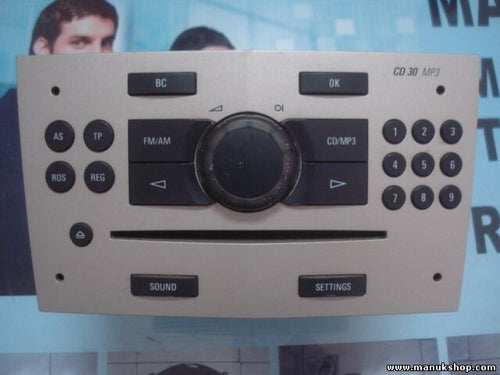 Radio CD Opel Astra Corsa Zafira Radio CD 30 MP3 13254182 497316088 497 316 088