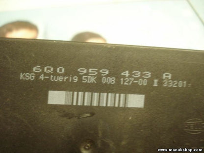 Controlador Confort VW Polo 9N Skoda Fabia 1,9 6Q0959433A HELLA 5DK00812700