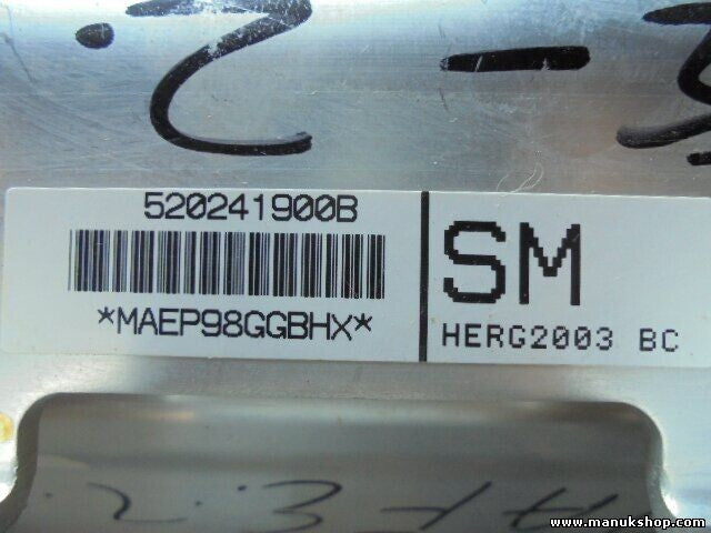 Airbag del pasajero Hyundai 520241900B MAEP98GGBHX SM HERC2003 BC 122775 0324I