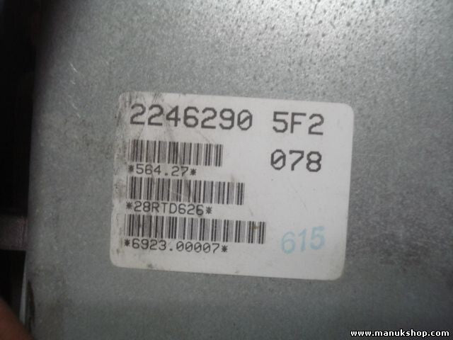 Centralita del motor BMW 2 245 907 2245907 2246290 5F2 0 281 001 298 0281001298