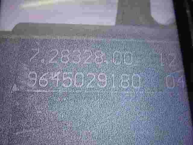 Solenoide de la válvula de vacío Peugeot 307 206 Citroen C4 9645029180 72832800