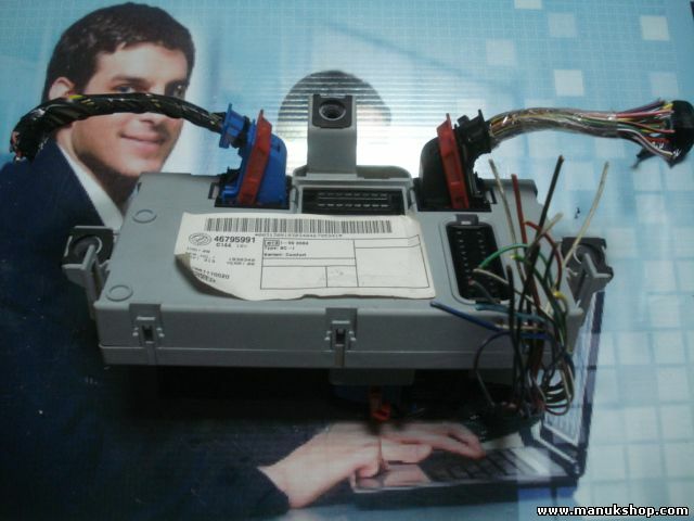 Ordenador de control del cuerpo Fiat Punto C144 46795991 Marelli 501861110020