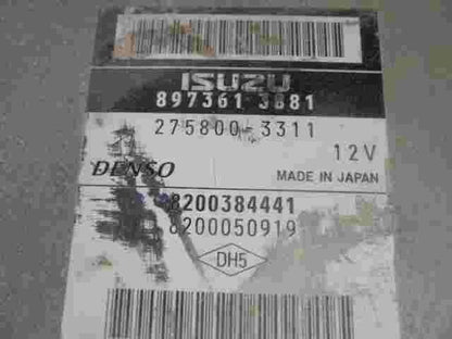 Centralita Renault 8200384441 8200050919 ISUZU 8973613881 DENSO 2758003311