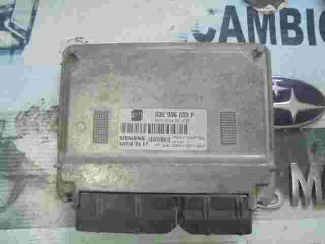 Centralita VW Polo 9N Seat Ibiza Simos 3PE 4729 03E906033P SIEMENS 5WP40196 07