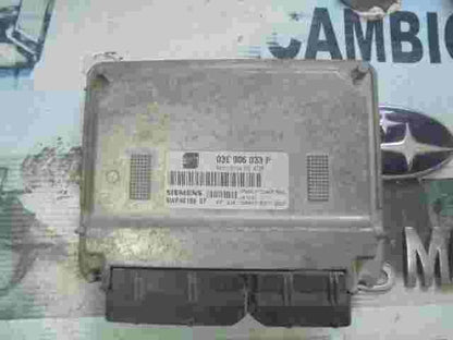 Centralita VW Polo 9N Seat Ibiza Simos 3PE 4729 03E906033P SIEMENS 5WP40196 07