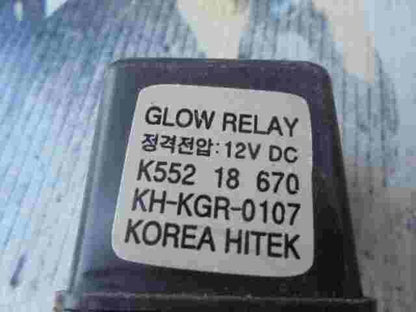 Controller ricotto Glow relè spina Kia Sedona Carnival K55218670 KHKGR0107
