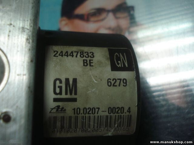 Unidad hidráulica del ABS Opel Astra Zafira 24447833GN 24447833 ATE 10020700204
