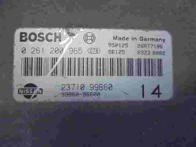 Centralita Nissan Micra K11 1.0 (14) 2371099B060 99B6096600 BOSCH 0261200965