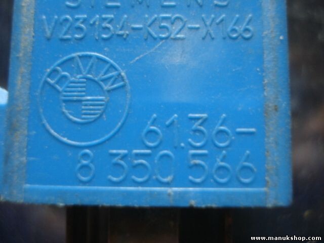 BMW E31 E32 E34 E36 E38 E39 E46 8350566 61368350566 relè