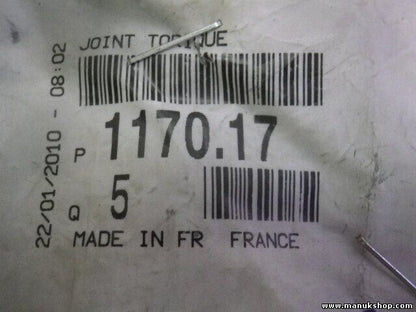 O-RING 1/O-Ring 1 Citroen Peugeot 117017 1170 17