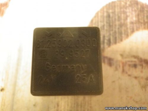 Relé MAN 81259020300 81-259020300 81 259020300 898527 89 8527 24V 25A