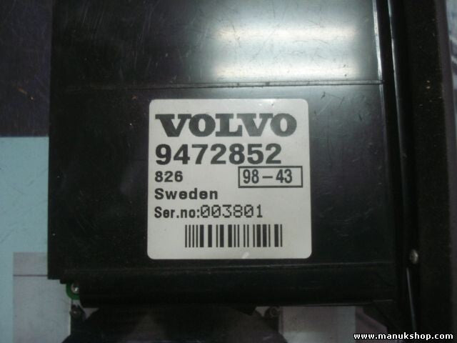Teclado del teléfono Volvo S80 SWEDEN 9472852 826 98-39