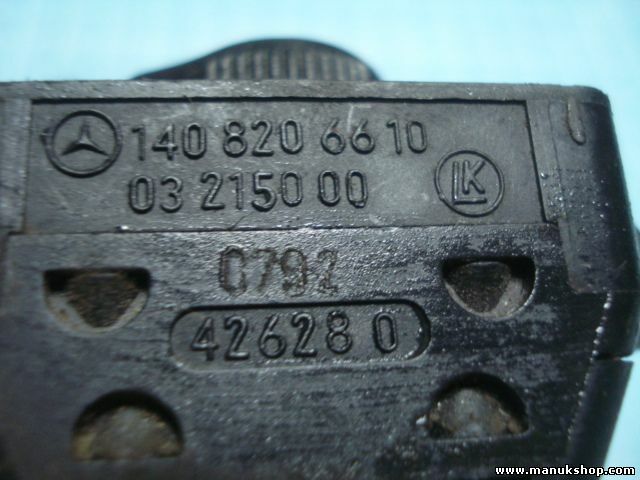 TELECOMANDO SPECCHIETTO RETROVISORE MERCEDES-BENZ W140 1408206610 140 820 66 ...