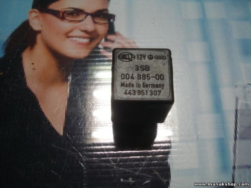 Zumbador luz relé Audi 100 200 443951307 443 951 307 HELLA 00488500 004 885-00