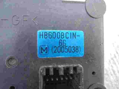 Calefacción actuador Mazda 323 HB600BCIN6G HB600BCIN-6G 2005038