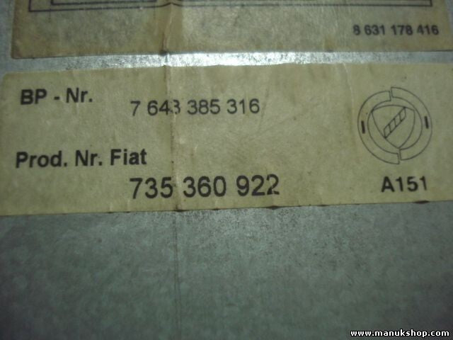 Radio CD WMA MP3 Fiat Panda 7643385316 7 643 385 316 735360922 735 360 922