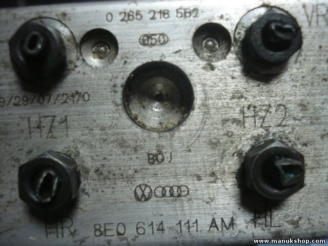 Unidad hidráulica del ABS Audi A4 VW  Passat 8E0614111AM 0265216562 0273004282