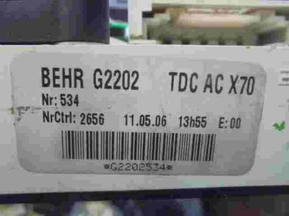 Mando Control de la calefacción Renault Master G2202 7701061583 N2385001 F4230
