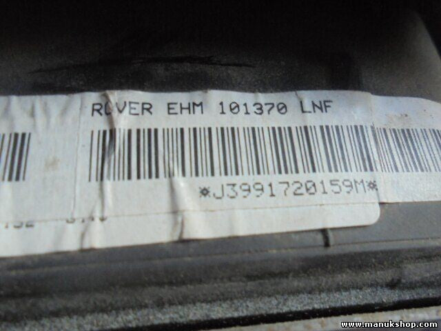 Airbag del volante conductor Land Rover EHM101370LNF J3991720159M TRW 0006 0333A