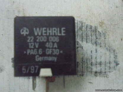 Relé WEHRLE 22200006 22 200 006 12V 40A PA66GF30 PA6 6 GF30