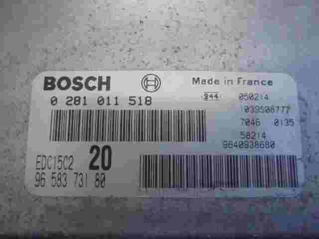 Centralita Citroen C3 Xsara Picasso 9658373180 9640938680 EDC15C220 0281011518