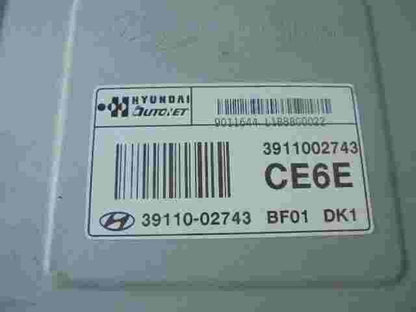 Centralina Hyundai Atos 3911002743 39110-02743 CE6E BF01 DK1