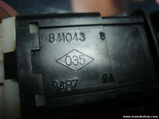 Interruptor de emergencia Renault Megane Scenic Bj. 96-99 841043 3487