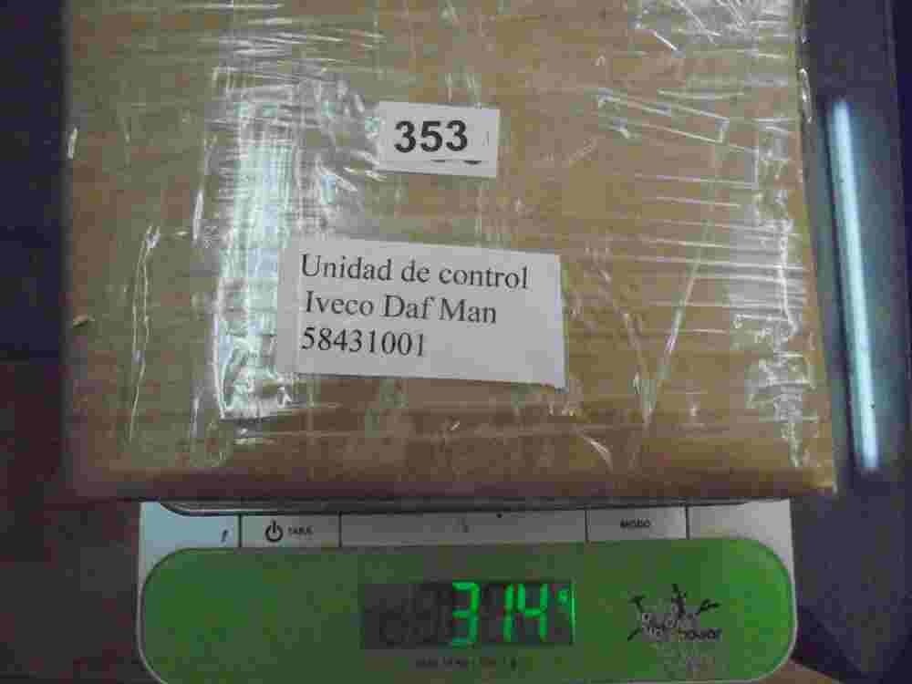 Unidad de control de arranque Llama Iveco Daf Man WEHRLE 58 431 001 58431001