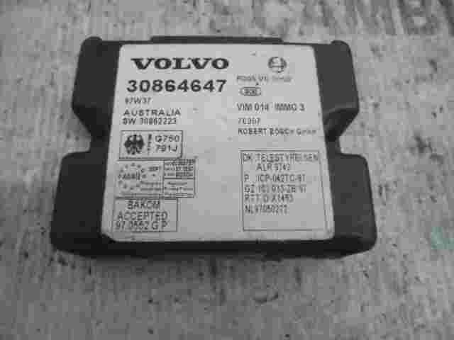 Control de la unidad de alarma inmovilizador módulo Volvo S40 30864647 97W37