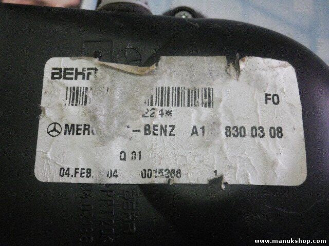 Ventilador de Calefacción  Mercedes-Benz ML 270 CDI W163 A1638300308 A163 830 03