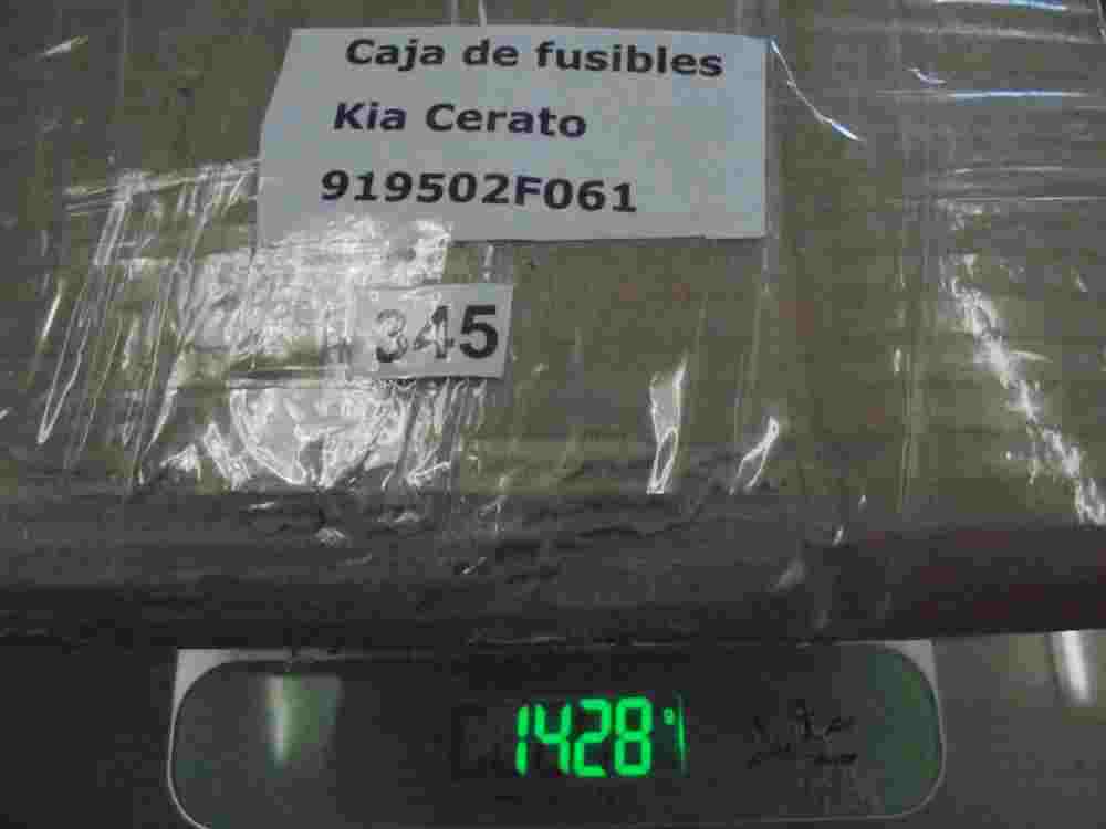 Caja de fusibles Kia Cerato D010 919502F061 DECO 91950-2F061
