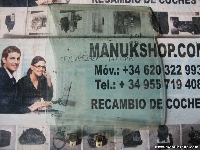 Cristal de la puerta trasero derecho Suzuki Vitara 1988 43R000479 DOT211M89AS2 