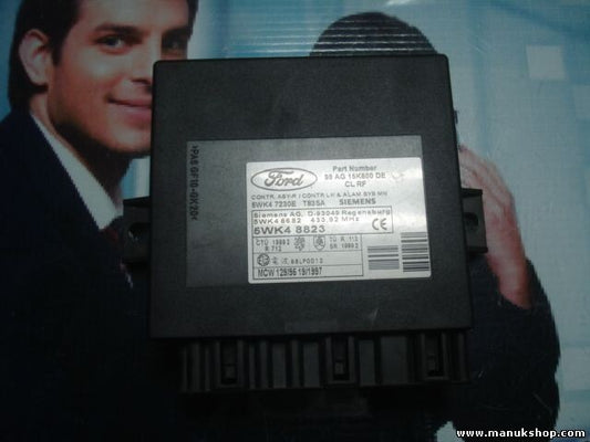 Controlador Confort Ford 98AG15K600DE 98 AG 15K600 DE SIEMENS 5WK48823 5WK47230E