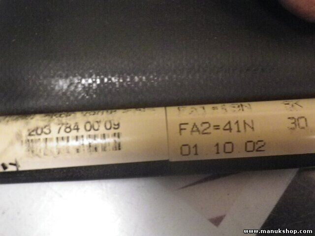 Techo solar toldo Panoramadach Sonnenrollo Mercedes-Benz C CL W203 A2037840009