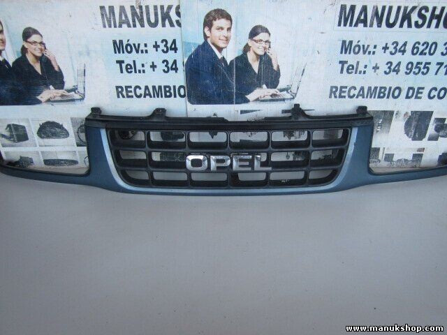 Parrilla rejilla frontal delantera Opel 2171 ccm, 85 KW, 116 PS 89714451200