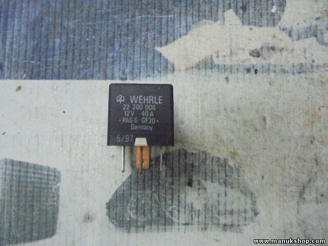 Relé WEHRLE 22200006 22 200 006 12V 40A PA66GF30 PA6 6 GF30