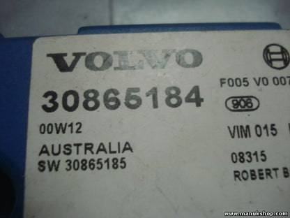 Controllo unità di allarme immobilizzatore modulo Volvo 30865184 00W12