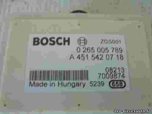 Sensor de aceleración lateral Smart ForTwo A4515420718 ZGS001 BOSCH 0265005789