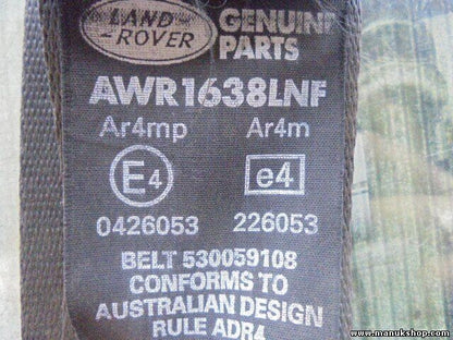 Cinturón de seguridad delantero izquierdo Land Rover Freelander LN AWR1638LNF