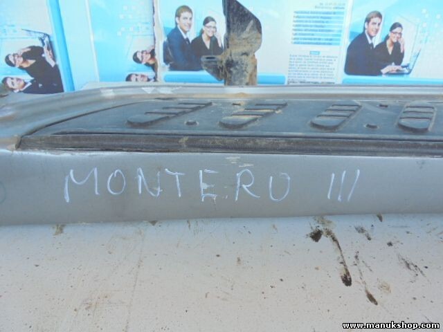 Estriberas taloneras acero Mitsubishi III V7_W, V6_W 3.2 DI-D 2000/04 121 KW,