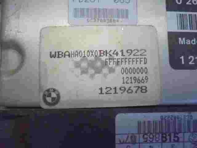 Controller di trasmissione BMW E34 525 2.5 1219669 1219678 BOSCH 0260002115