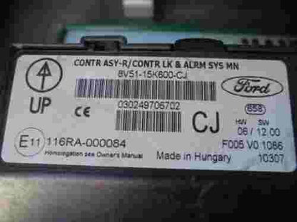 Red unidad de control Ford Fiesta Mk7 8V5115K600CJ F005V01086 116RA000084